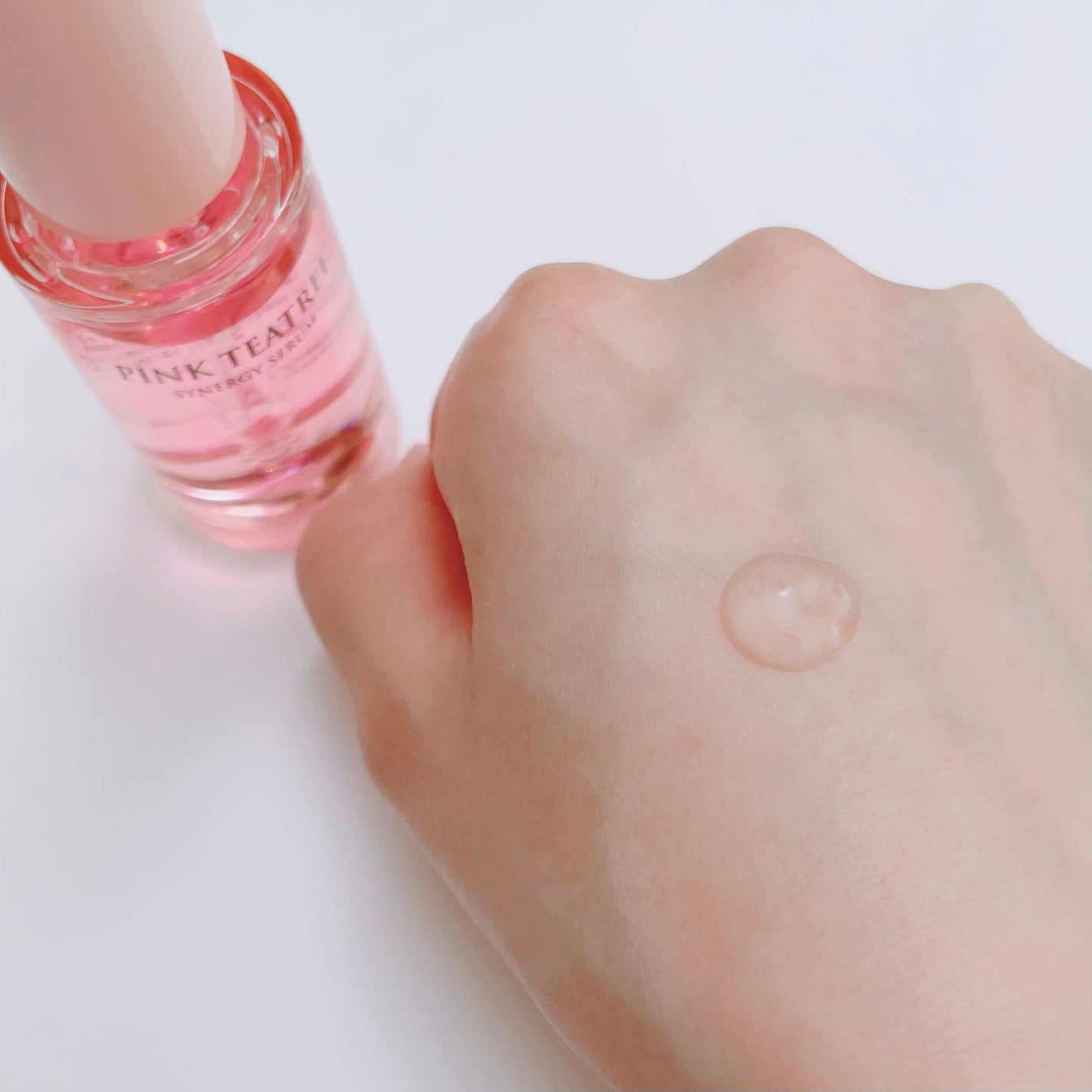 ピンクティーツリーシナジーセラム/APLIN/美容液を使ったクチコミ(3枚目)