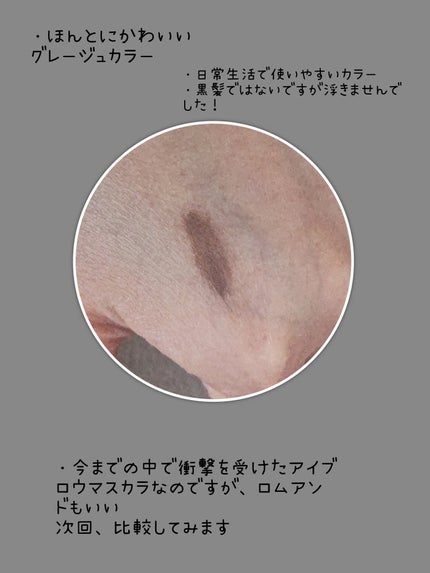 ラブ・ライナー シグネチャーフィットマスカラ MMC2<アイブロウ>/ラブ・ライナー/眉マスカラを使ったクチコミ(3枚目)