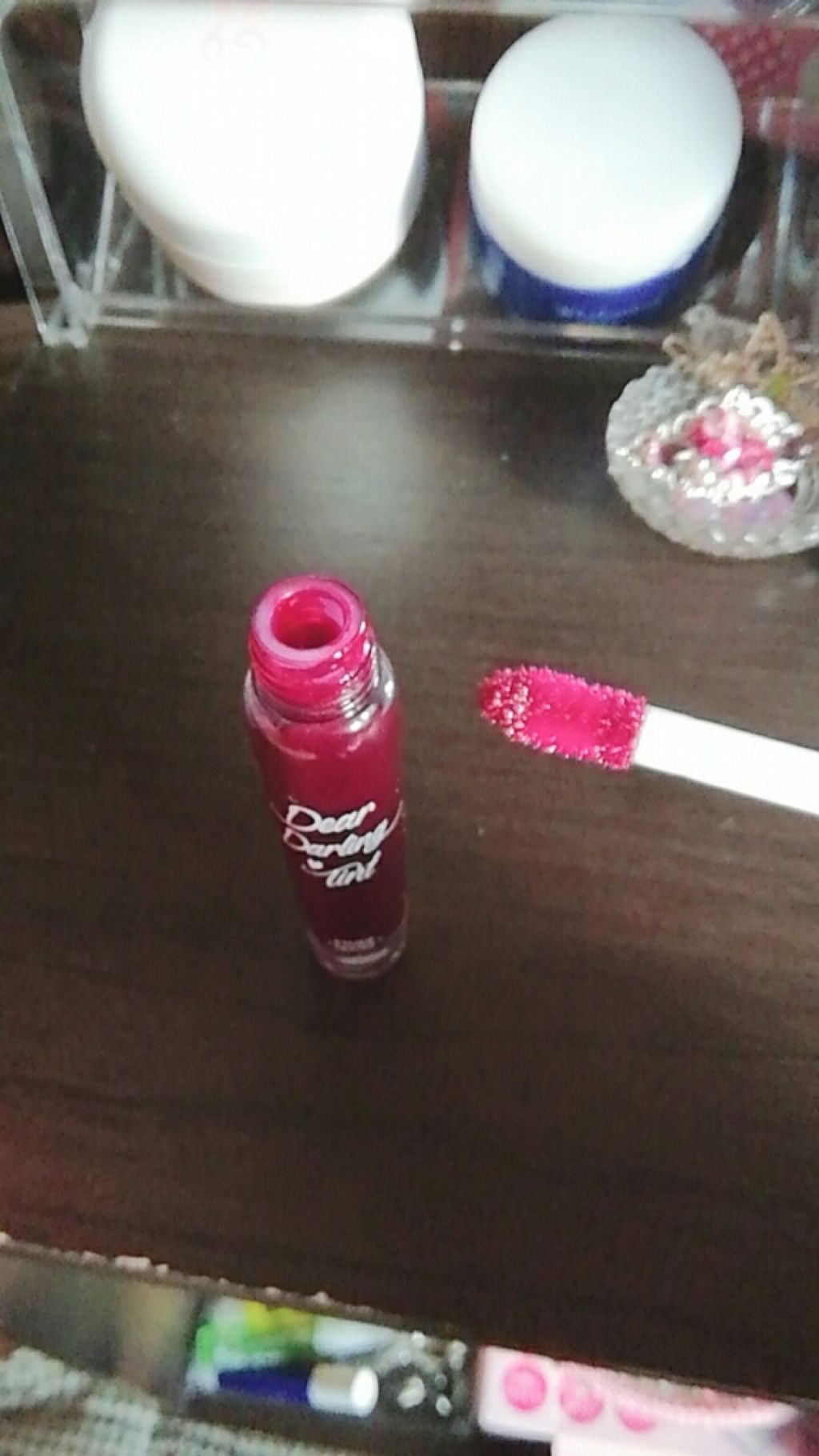 ディアダーリン ウォータージェルティント/ETUDE/リップティントを使ったクチコミ（2枚目）