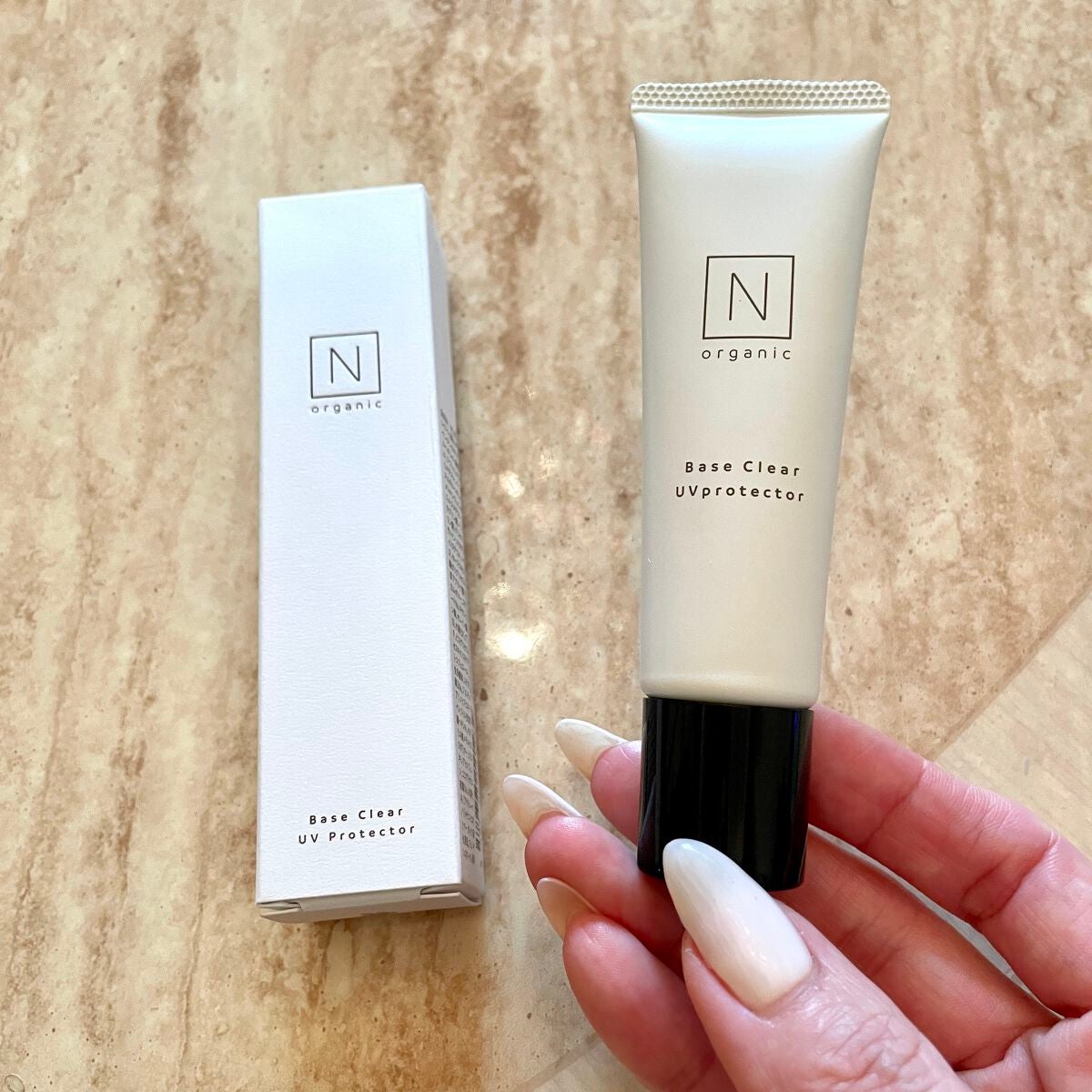 ベース クリアUVプロテクター/N organic/日焼け止めクリームを使ったクチコミ(1枚目)