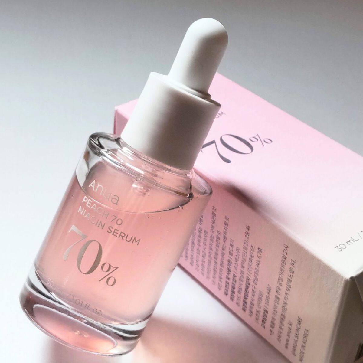 桃70%ナイアシンセラム/Anua/美容液を使ったクチコミ（3枚目）