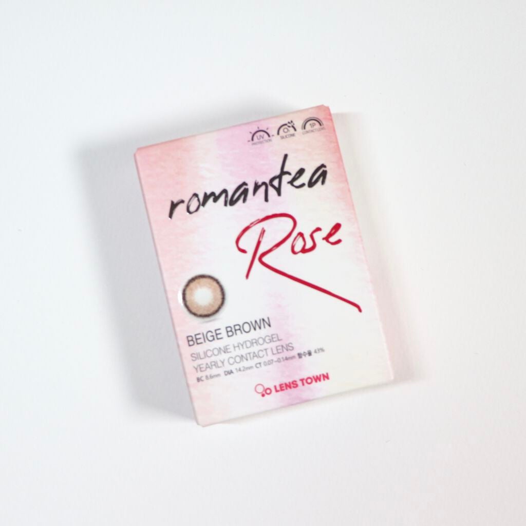 Romantea Rose/THEPIEL/カラーコンタクトレンズを使ったクチコミ(2枚目)