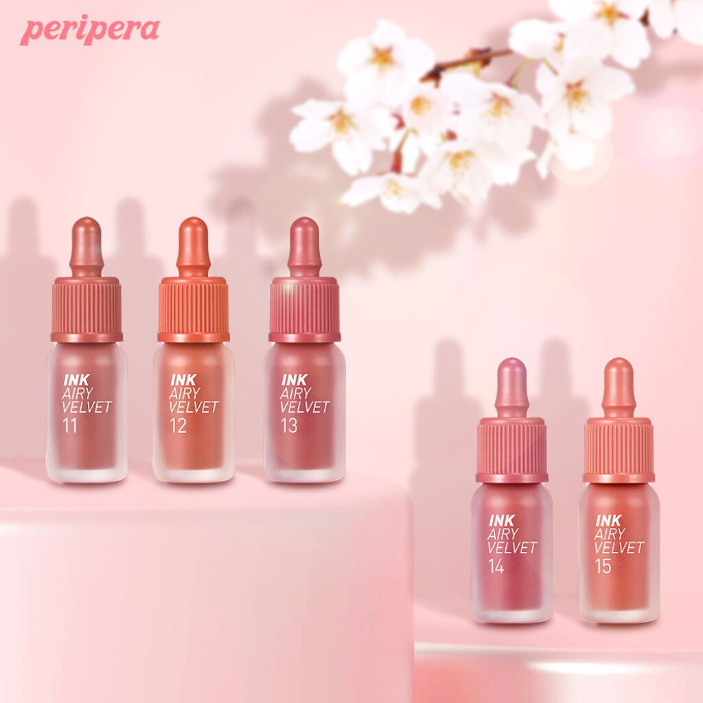 インク エアリー ベルベット/PERIPERA/口紅を使ったクチコミ（1枚目）