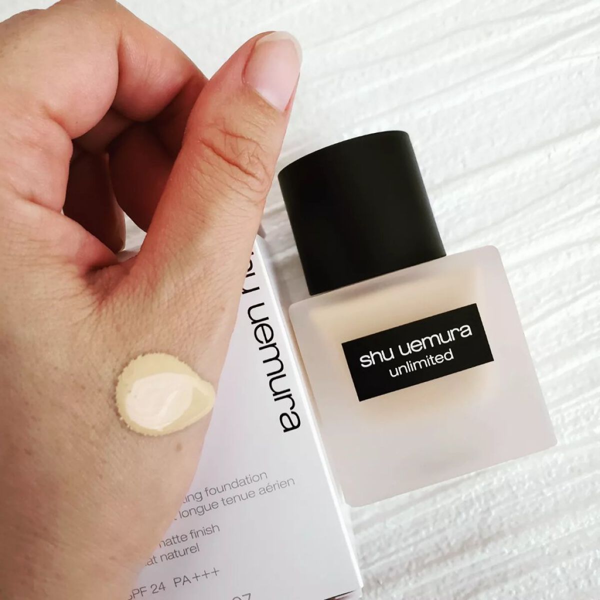 （旧）アンリミテッド ラスティング フルイド/shu uemura/リキッドファンデーションを使ったクチコミ（3枚目）