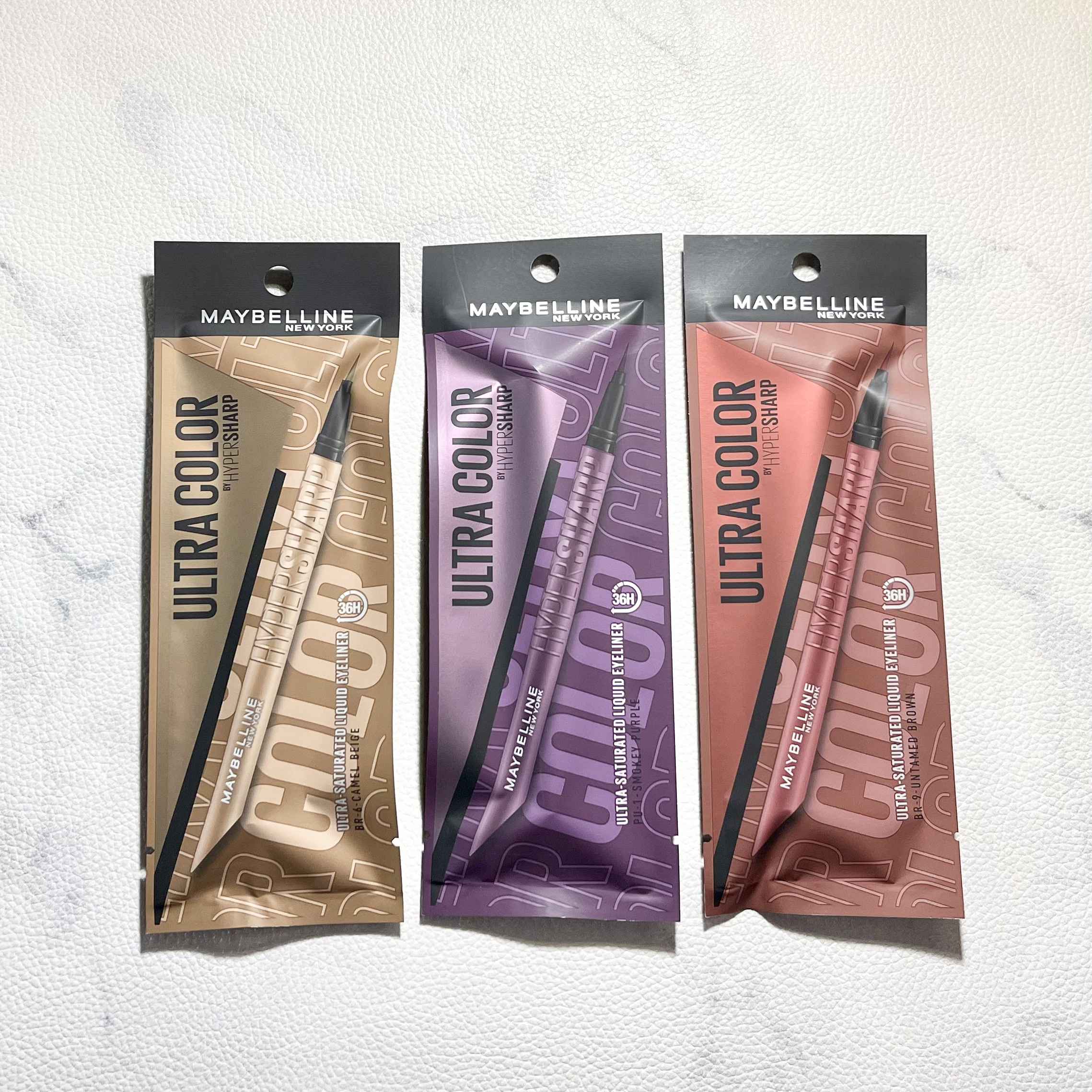 ウルトラカラー アイライナー BR-9 大人っぽい ブリックブラウン/MAYBELLINE NEW YORK/リキッドアイライナーを使ったクチコミ（2枚目）