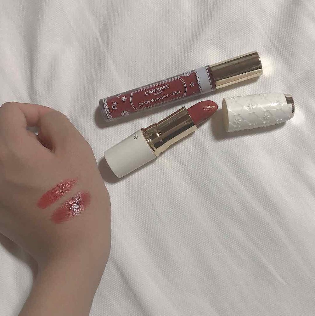 キャンディラップリッチカラー/キャンメイク/リップグロスを使ったクチコミ（3枚目）