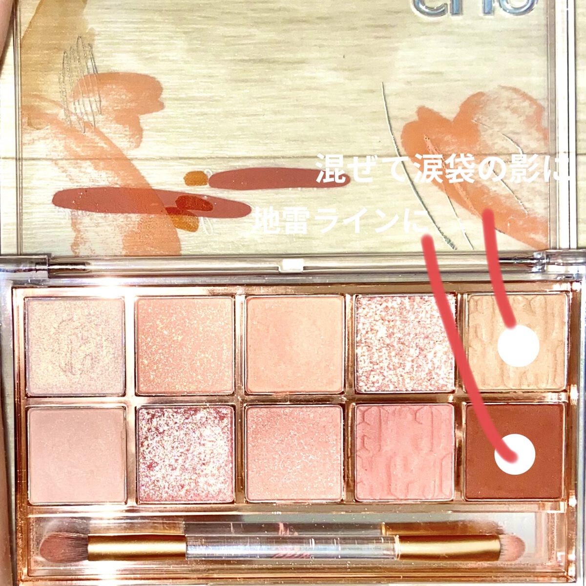 プロ アイ パレット/CLIO/アイシャドウパレットを使ったクチコミ（3枚目）