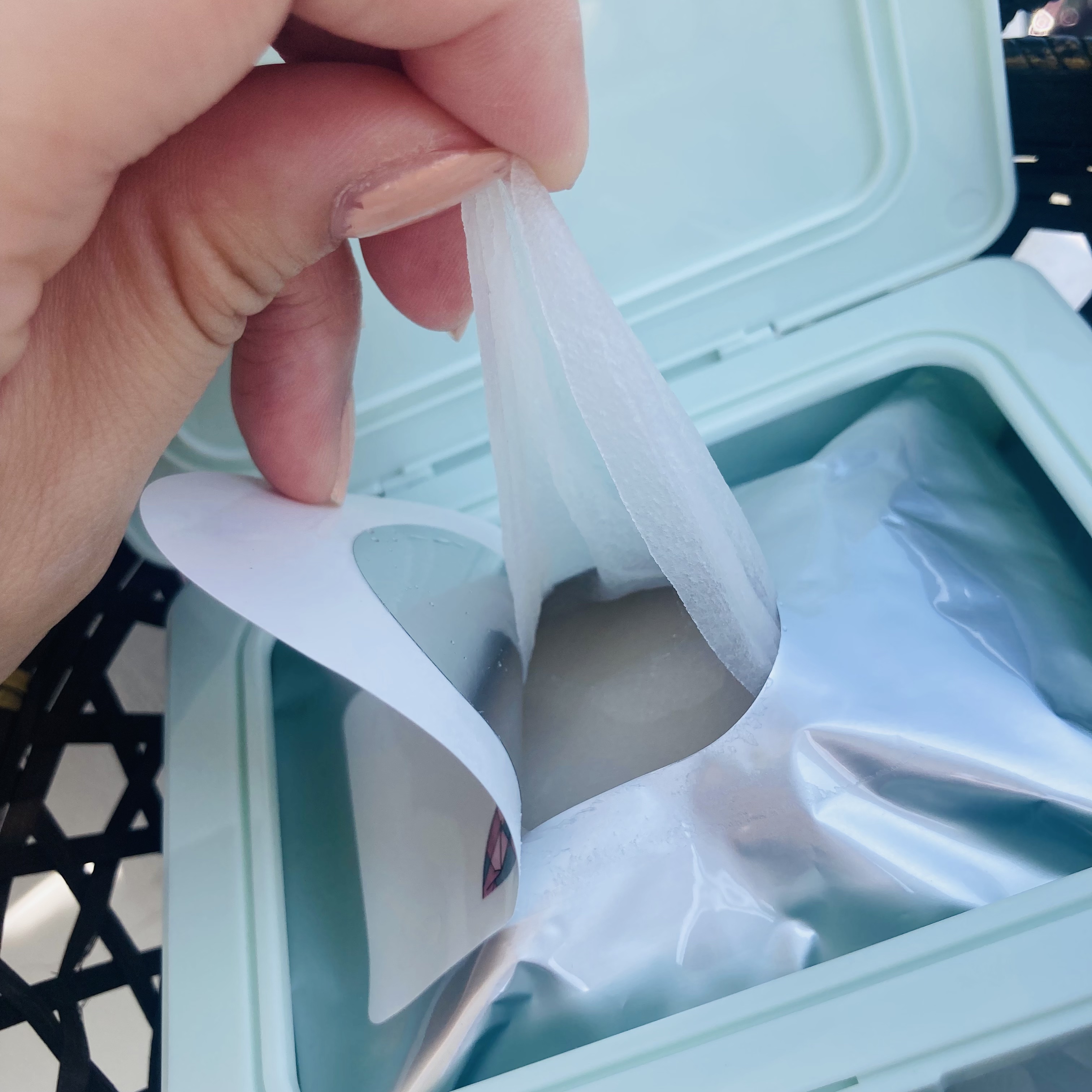 クリアターン まいにち毛穴小町マスク/クリアターン/シートマスク・パックを使ったクチコミ（3枚目）