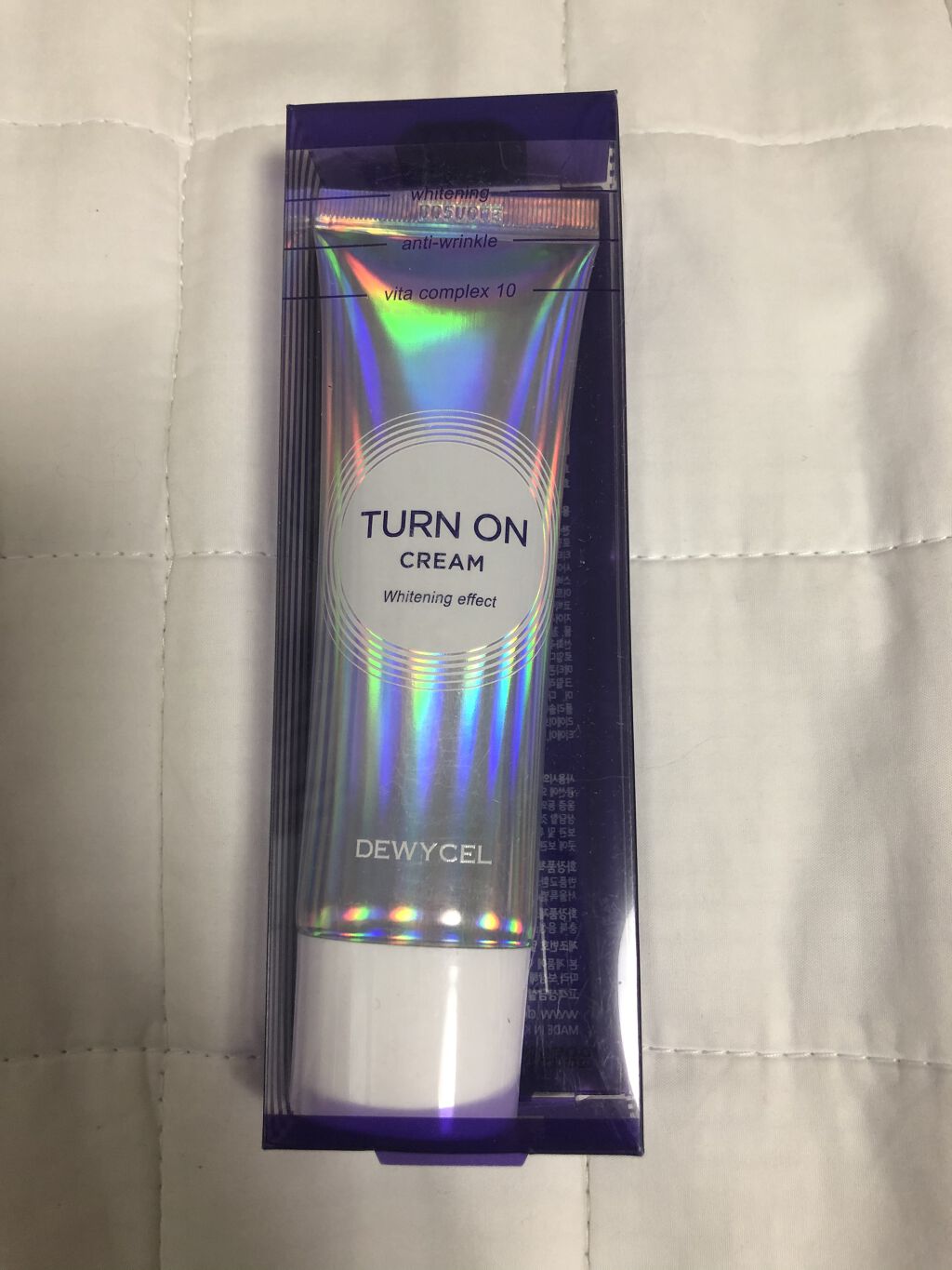 デュイセル ターンオンクリーム/DEWYCEL/フェイスクリームを使ったクチコミ（1枚目）