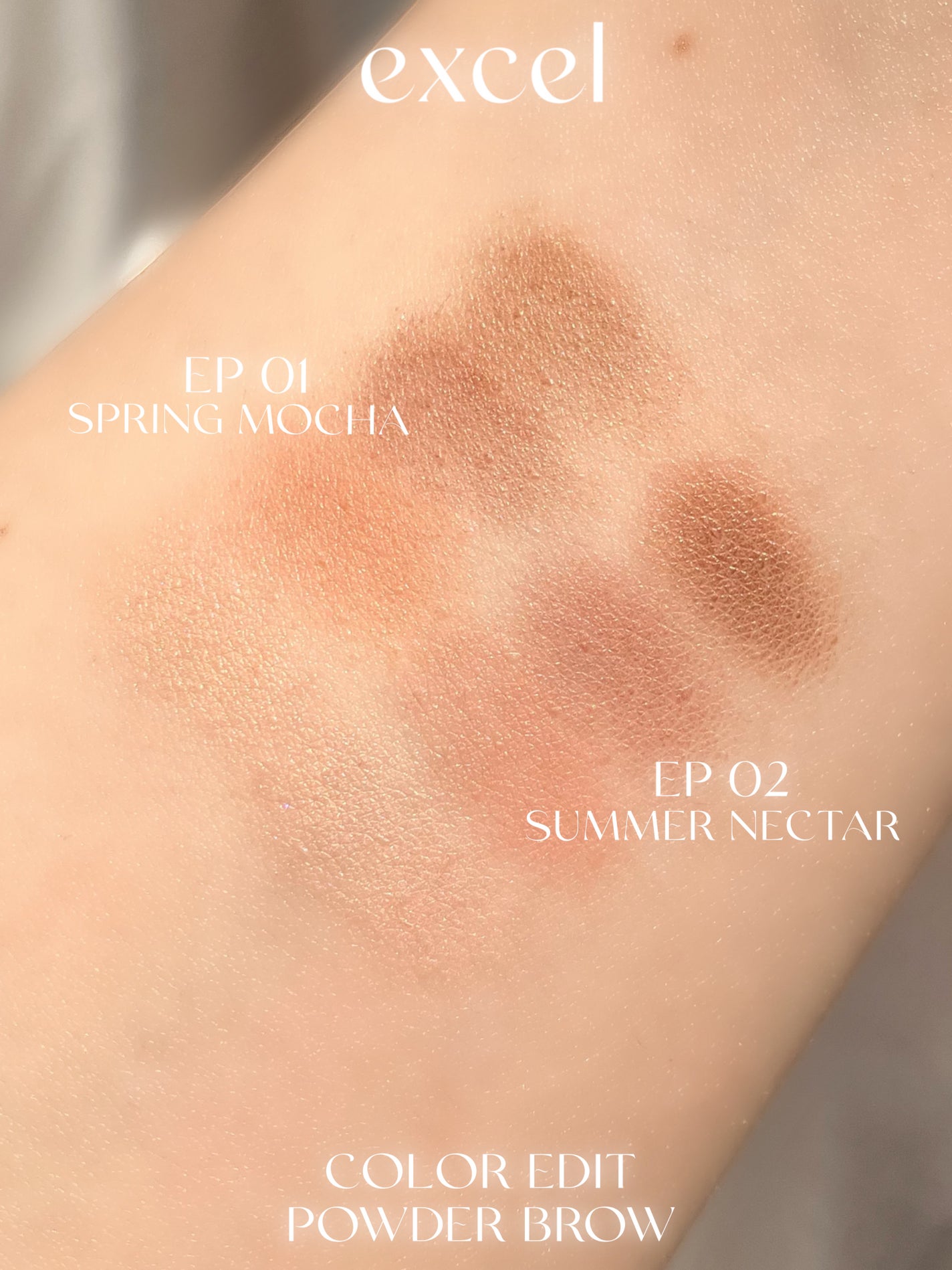 カラーエディットパウダーブロウ/excel/パウダーアイブロウを使ったクチコミ(7枚目)