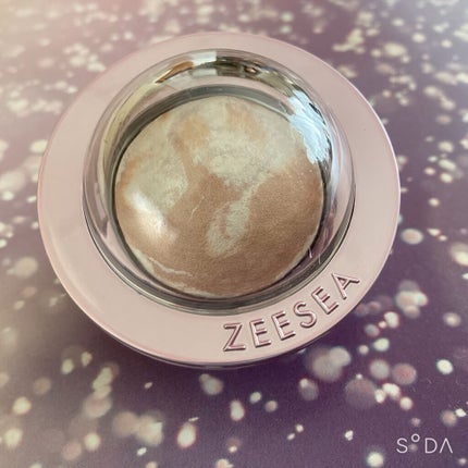 ZEESEA 惑星ハイライト 03 GP ギャラクシーピンク/ZEESEA/パウダーハイライトを使ったクチコミ(1枚目)
