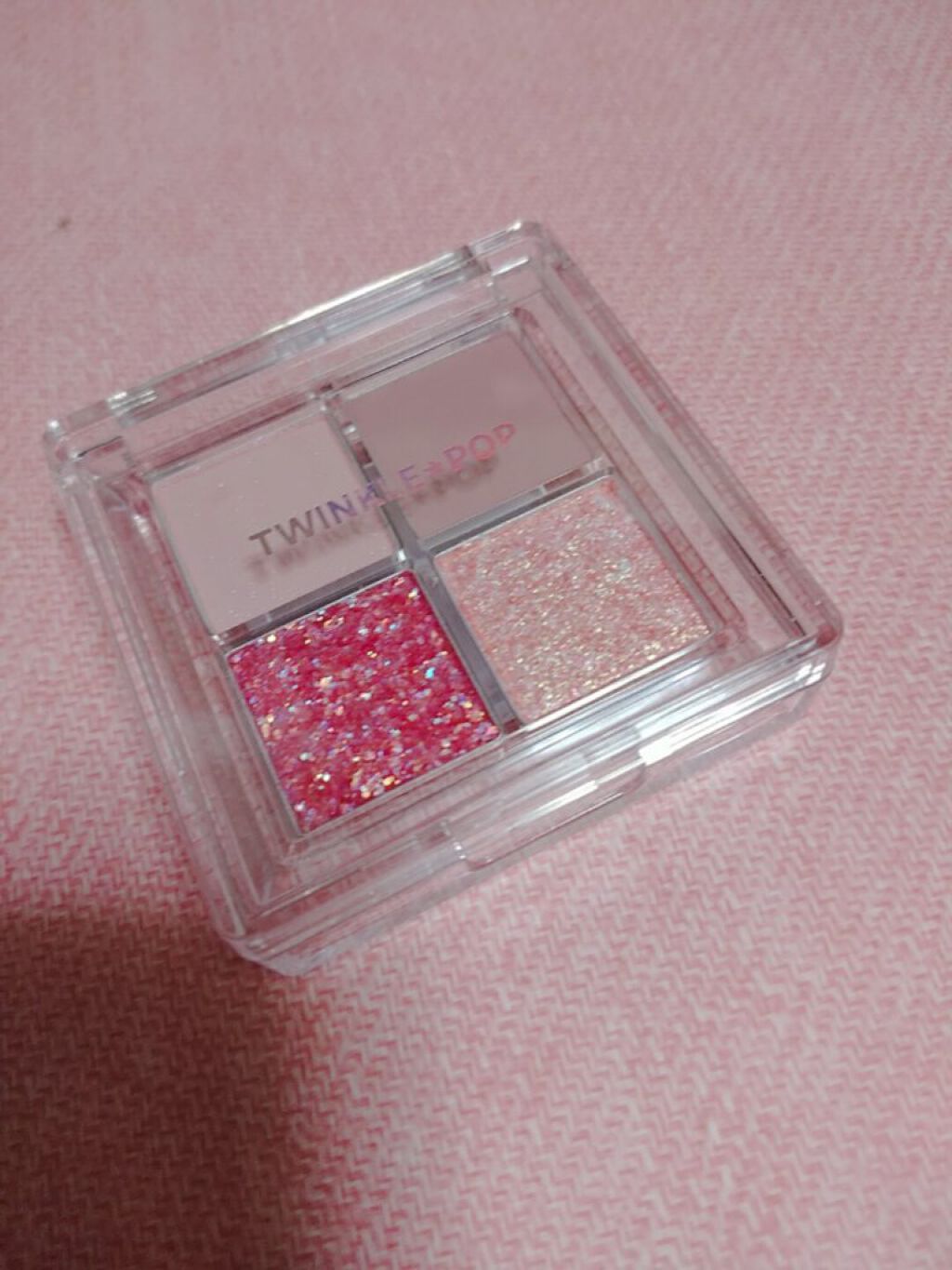 TWINKLE POP Pearl Flex Glitter Eye Palette/CLIO/アイシャドウパレットを使ったクチコミ（1枚目）