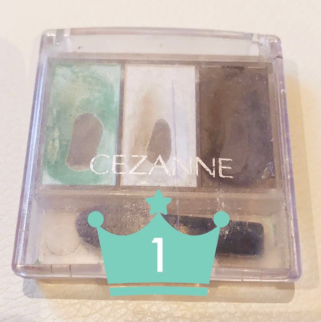 アイカラーN/CEZANNE/アイシャドウパレットを使ったクチコミ(1枚目)