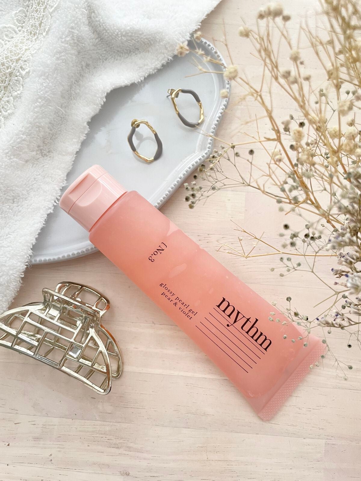 グロッシーパールジェル/mythm/ヘアジェルを使ったクチコミ(3枚目)