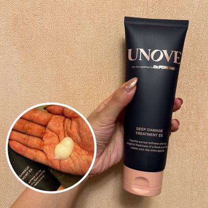 ディープダメージトリートメントEX/UNOVE/洗い流すヘアトリートメントを使ったクチコミ(2枚目)