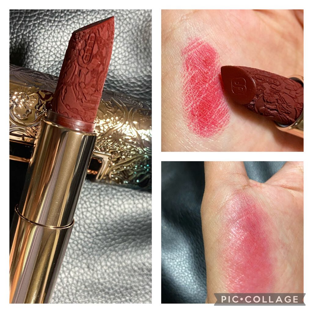 百花彫刻リップ/花西子/口紅を使ったクチコミ（3枚目）