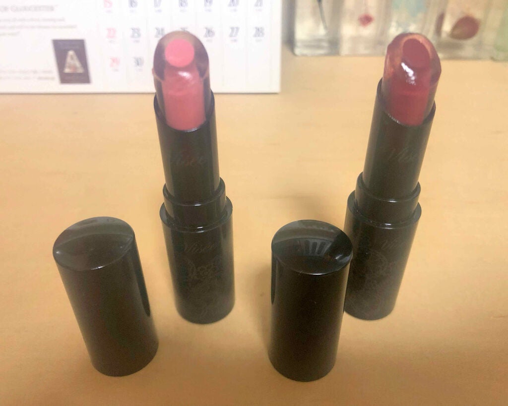 クリスタルデュオ リップスティック/Visée/口紅を使ったクチコミ(2枚目)