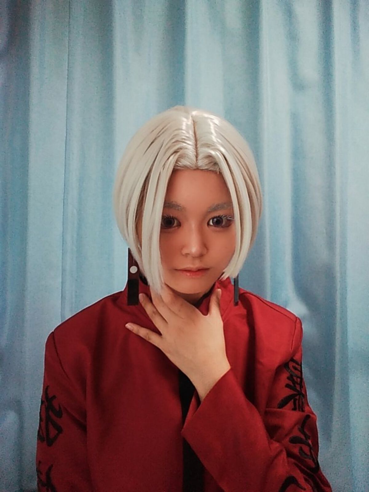 クレ on LIPS 「黒川イザナコスプレメイク🐤初めに🐤皆さんこんにちは!いつも❤や..」(2枚目)