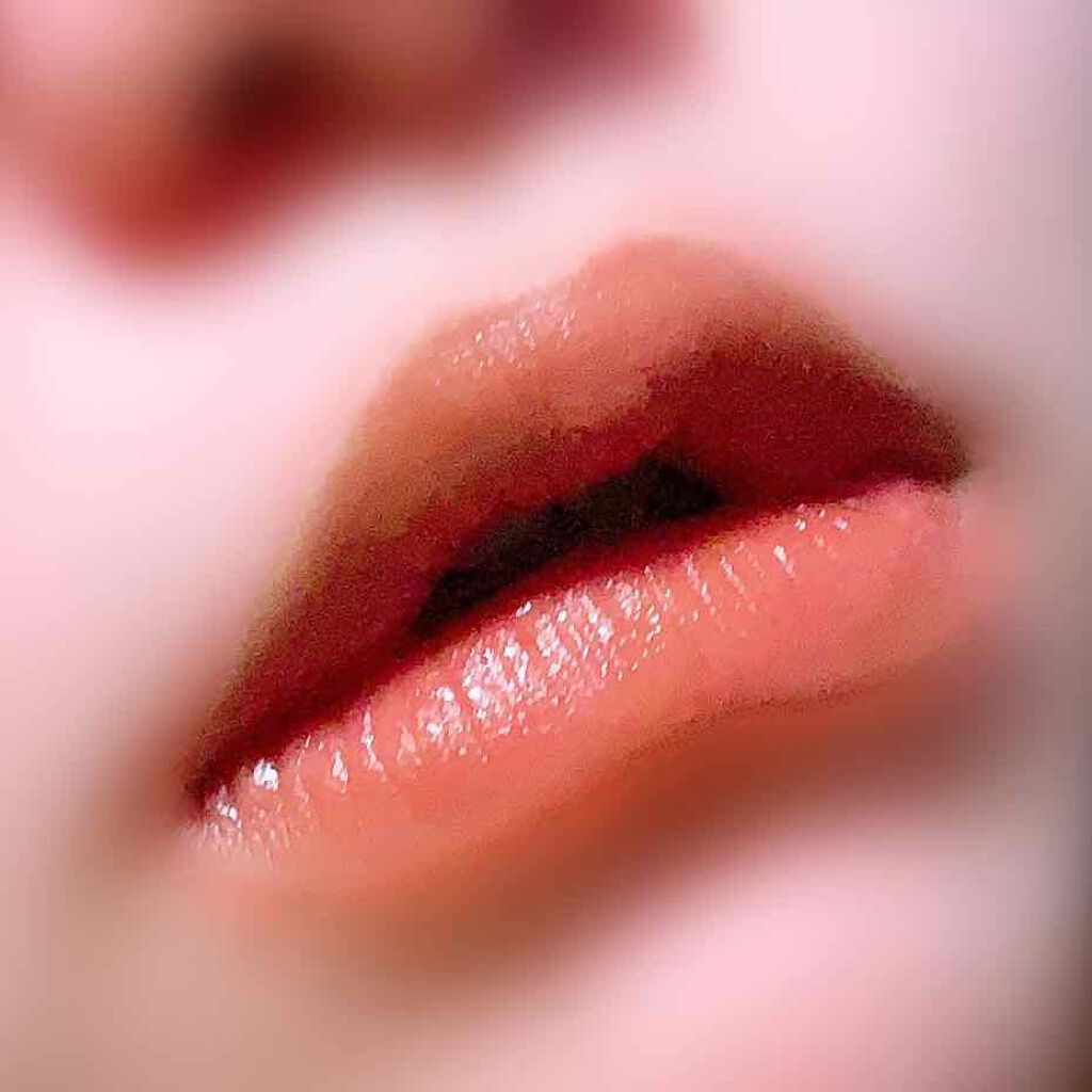 ジューシーリブティント/RICAFROSH/リップティントを使ったクチコミ（2枚目）