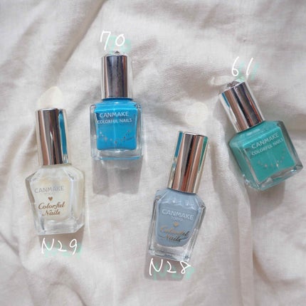 カラフルネイルズ/キャンメイク/マニキュアを使ったクチコミ(2枚目)