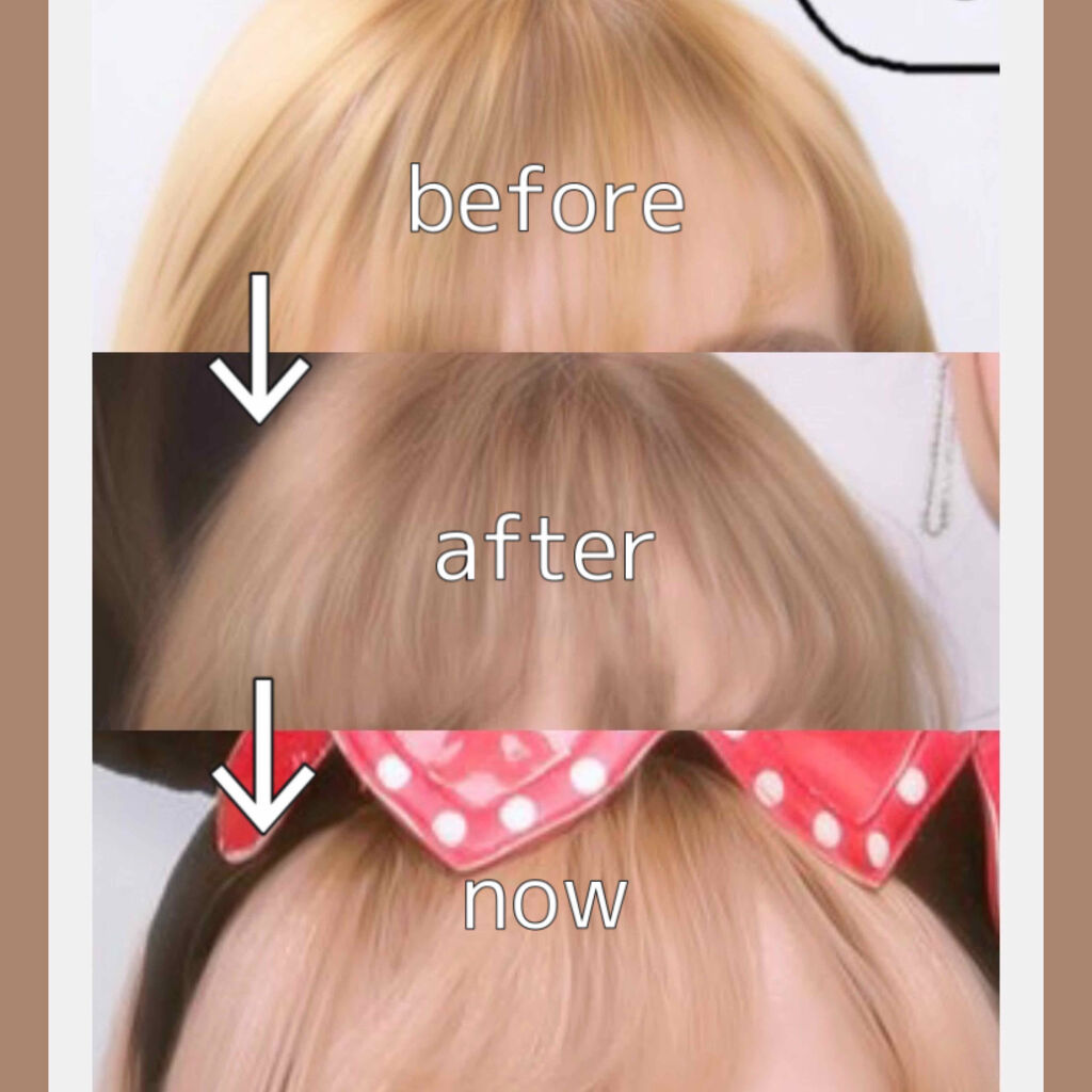 ホイップヘアカラー/ビューティラボ/ヘアカラーを使ったクチコミ（1枚目）