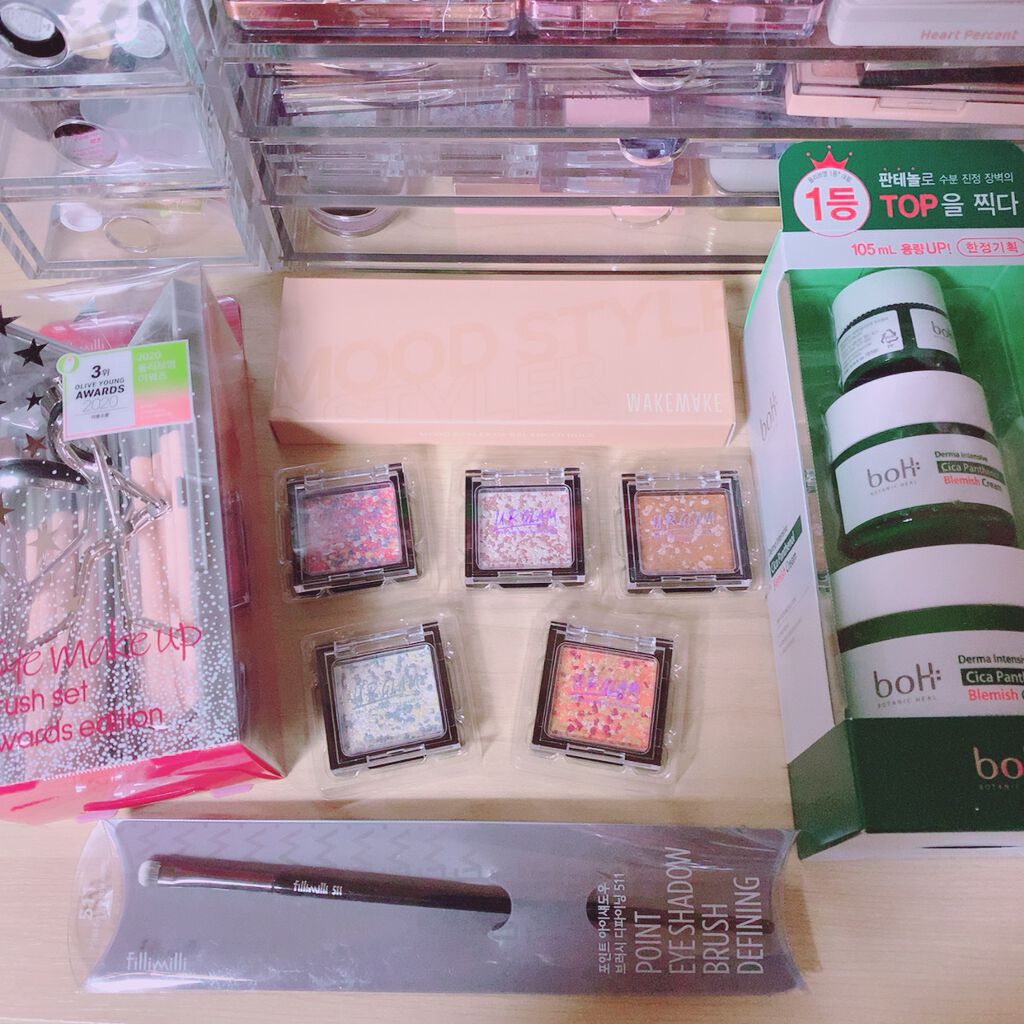 fillimilli アイメイクブラシセット/fillimilli/メイクブラシを使ったクチコミ（1枚目）