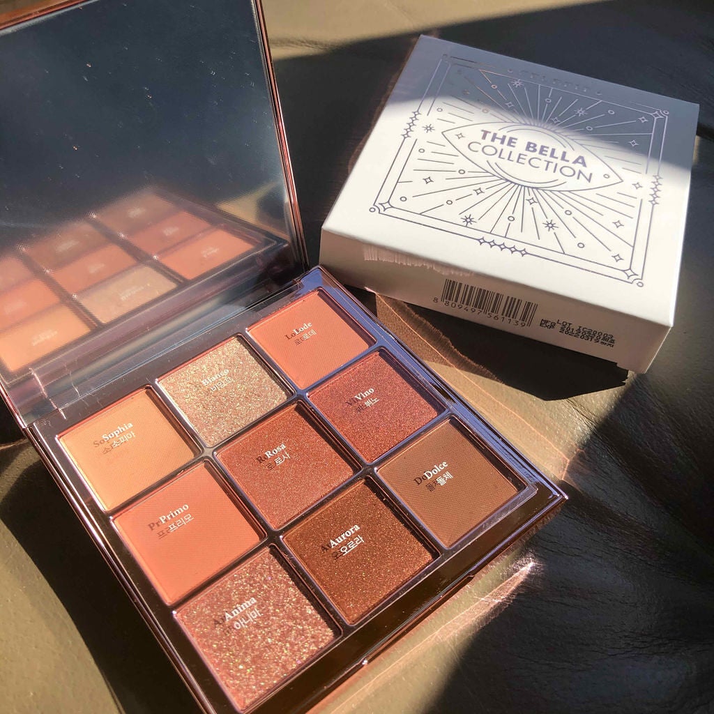 The Bella collection eyeshadow palette/CELEFIT/アイシャドウパレットを使ったクチコミ(2枚目)