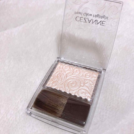 パールグロウハイライト/CEZANNE/パウダーハイライトを使ったクチコミ(2枚目)