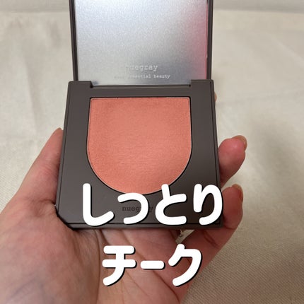 スウェイチークブラッシャー/nuegray/ジェル・クリームチークを使ったクチコミ(1枚目)