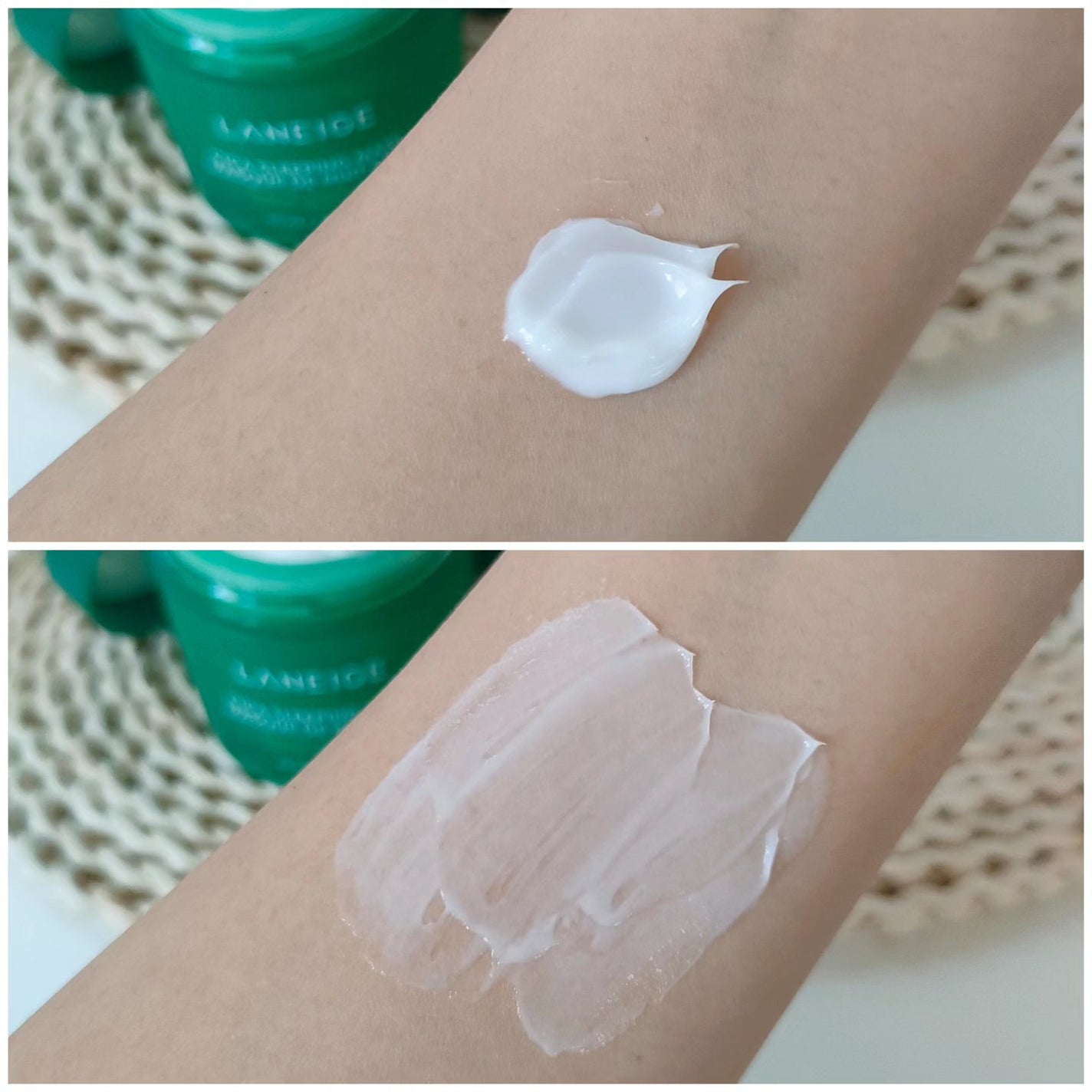 シカスリーピングマスク/LANEIGE/フェイスクリームを使ったクチコミ(5枚目)