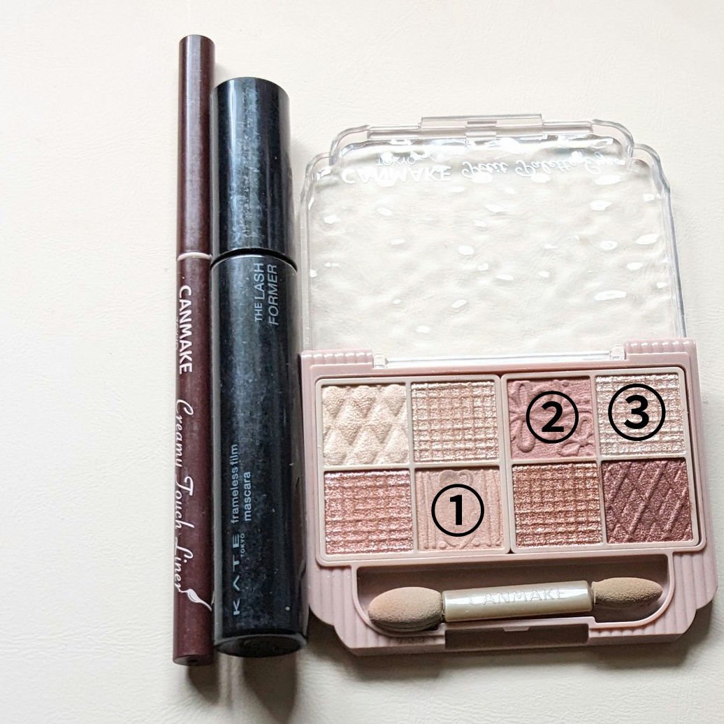 クリーミータッチライナー/キャンメイク/ジェルアイライナーを使ったクチコミ（2枚目）