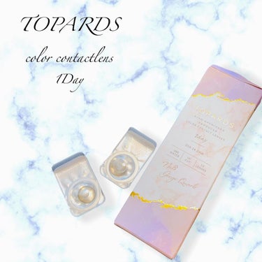 TOPARDS 1day/TOPARDS/ワンデー（１DAY）カラコンを使ったクチコミ（1枚目）