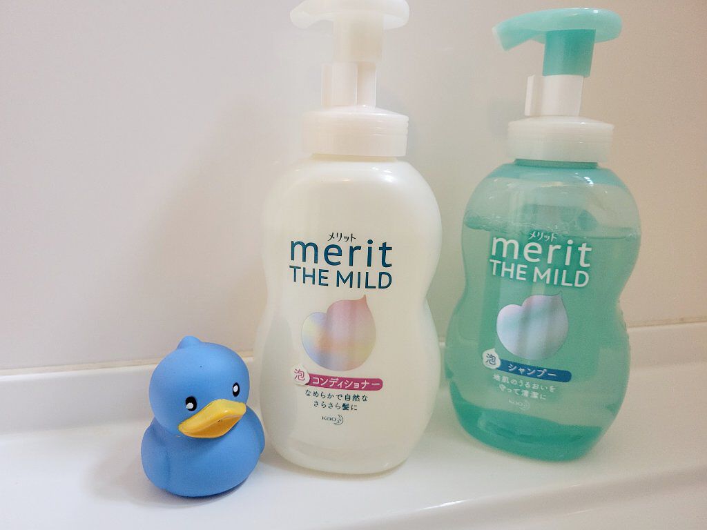 ザマイルド/メリット/市販シャンプーを使ったクチコミ（1枚目）