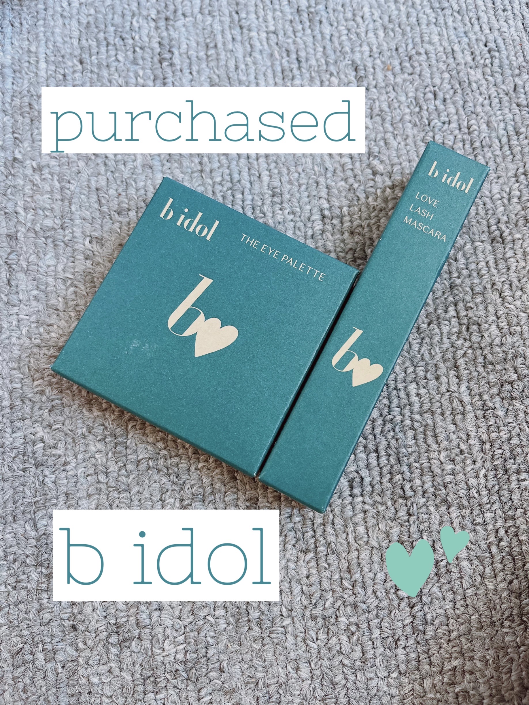 THE アイパレR/b idol/アイシャドウパレットを使ったクチコミ（1枚目）