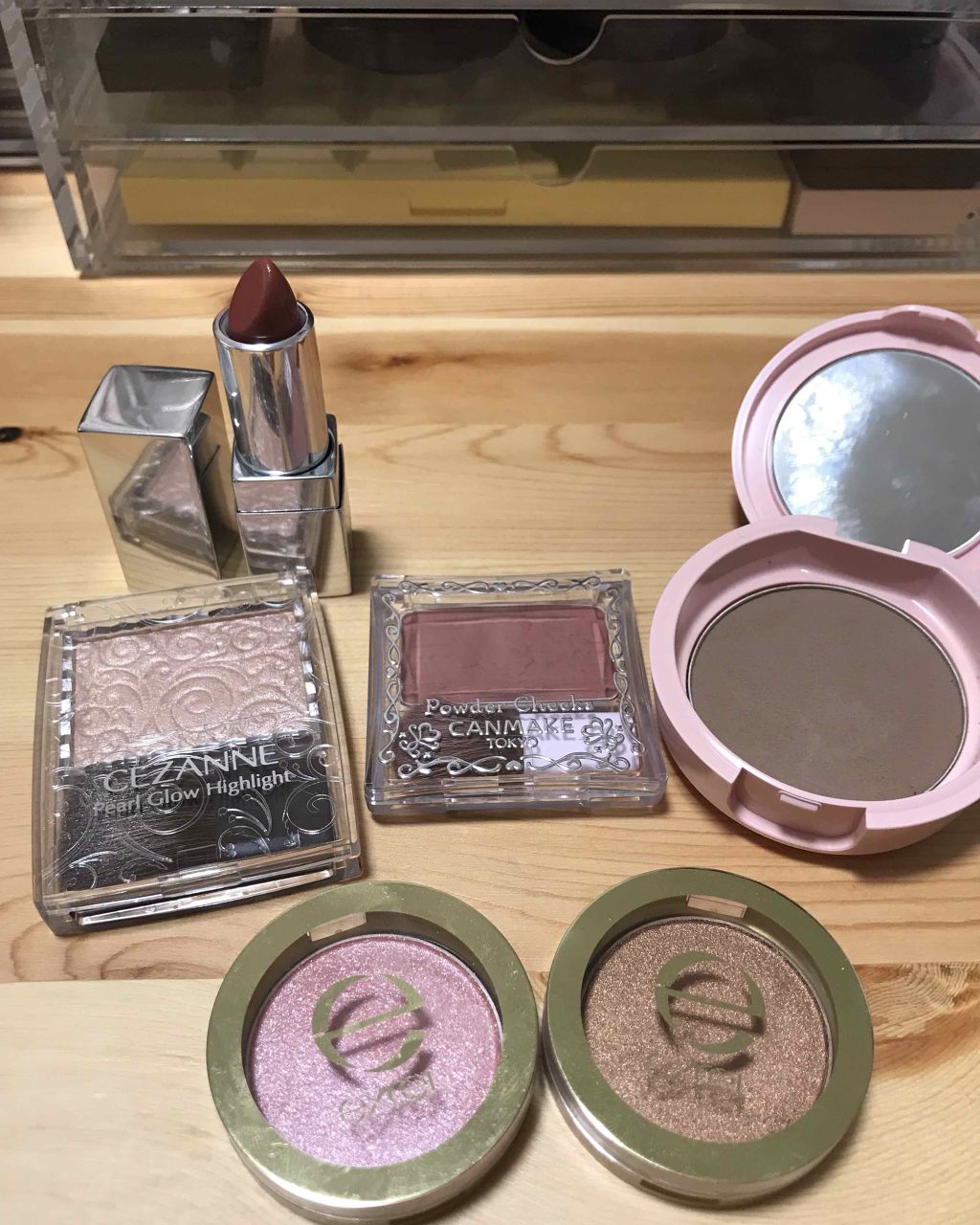 シャイニーシャドウ N/excel/単色アイシャドウを使ったクチコミ(2枚目)