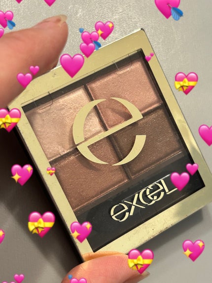 スキニーリッチシャドウ/excel/アイシャドウパレットを使ったクチコミ(1枚目)