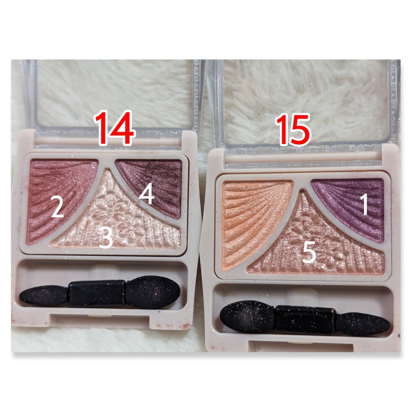 ジューシーピュアアイズ/キャンメイク/アイシャドウパレットを使ったクチコミ(3枚目)