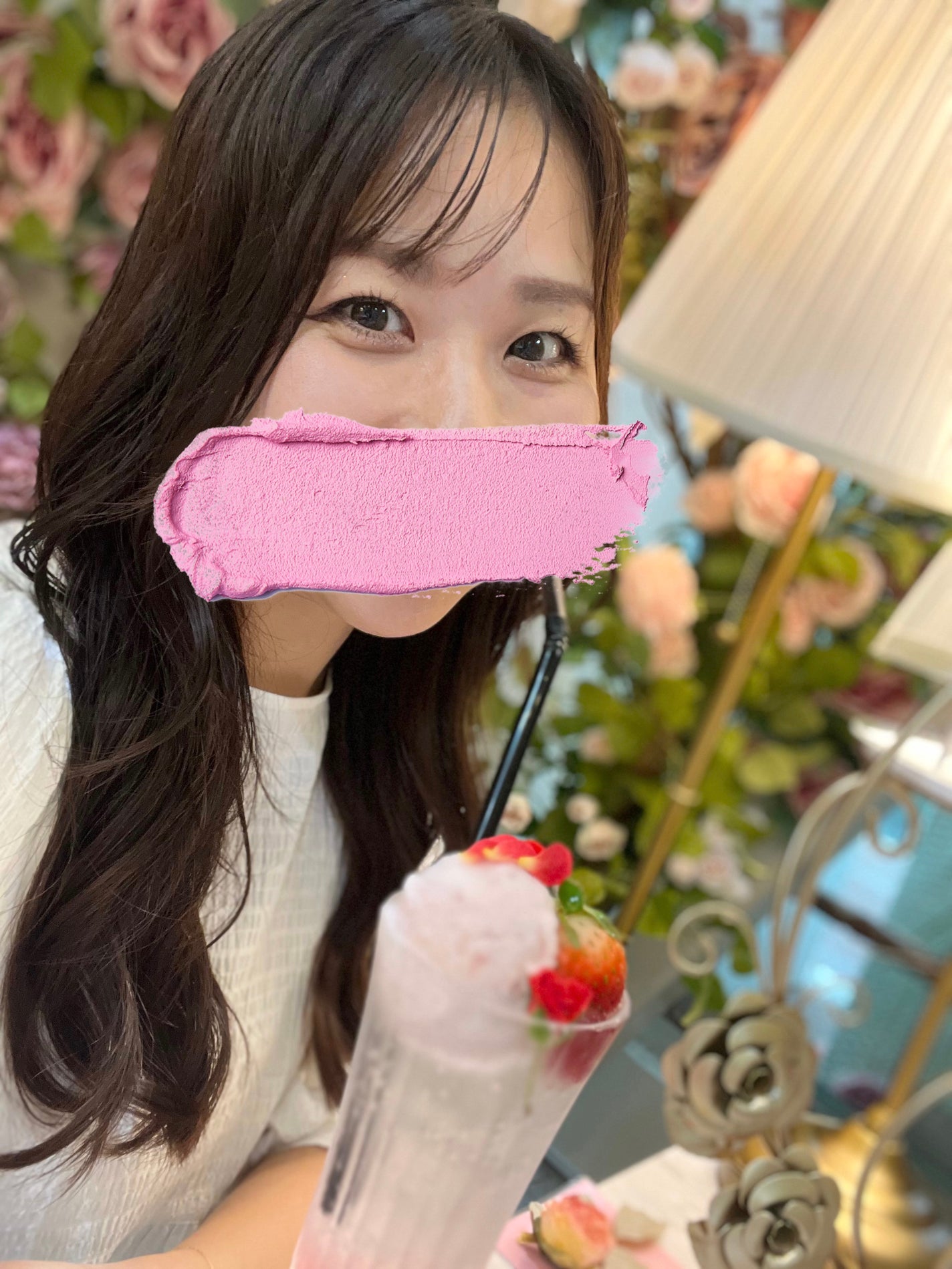 ちろこ on LIPS 「\確実映え🌹のアフタヌーンティー🫖/お気に入りのメイクして、表..」(8枚目)