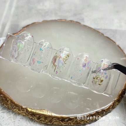 ⋆͛🦖⋆͛aomi on LIPS 「@bn_nail_comさんのFlatartfilmを使ってア..」(6枚目)