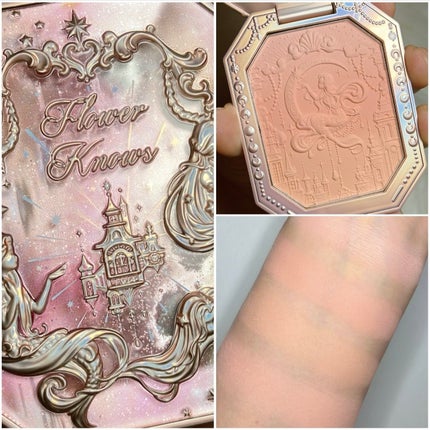 月光人魚 ジュエリーチークブラッシュ/FlowerKnows/パウダーチークを使ったクチコミ(8枚目)