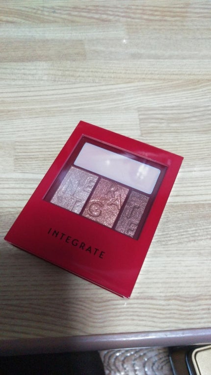 アクセントカラーアイズ CC/インテグレート/アイシャドウパレットを使ったクチコミ(1枚目)