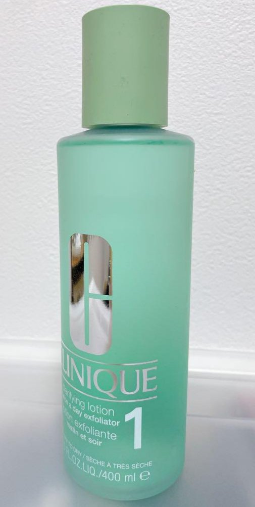 クラリファイング ローション 1.0 100ml/CLINIQUE/化粧水を使ったクチコミ（1枚目）