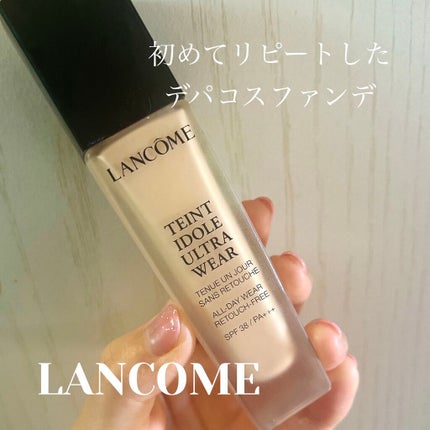 タンイドル ウルトラ ウェア リキッド/LANCOME/リキッドファンデーションを使ったクチコミ(1枚目)