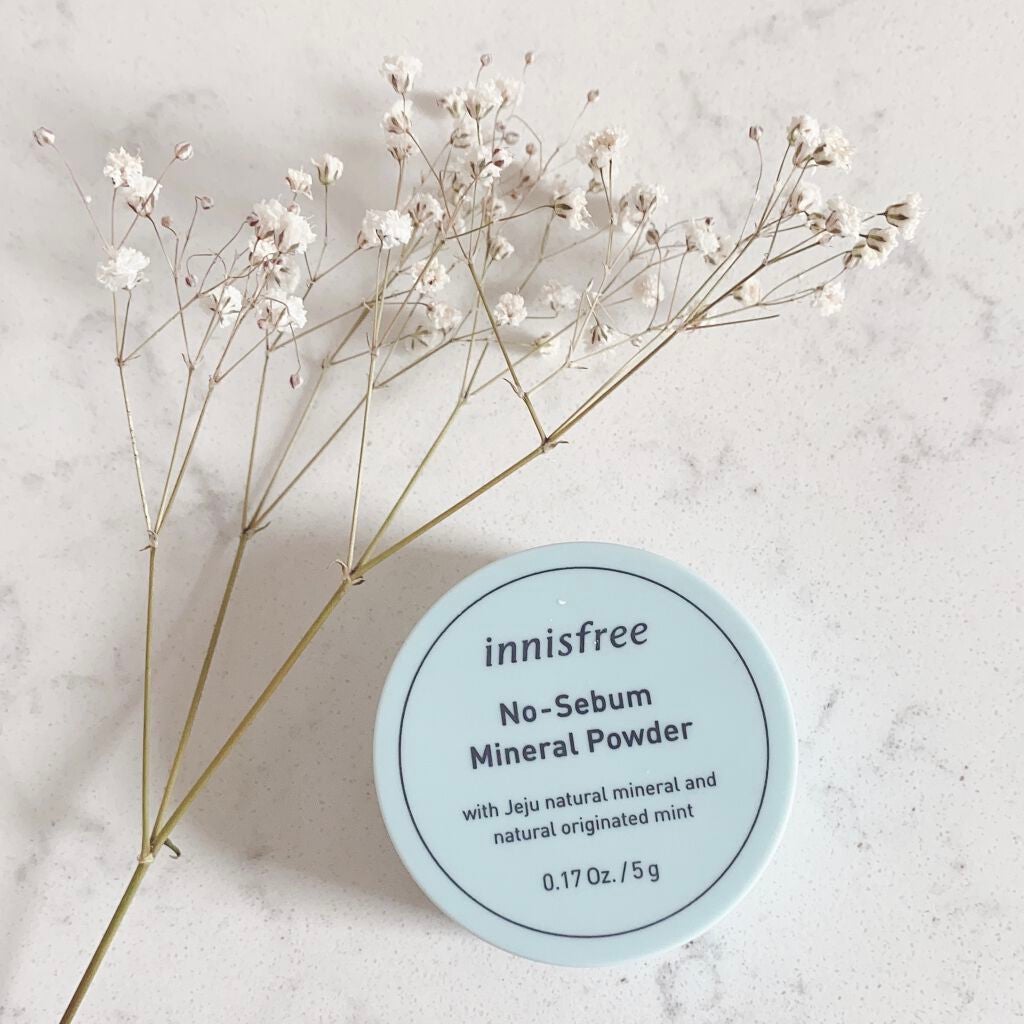 ノーセバム ミネラルパウダー/innisfree/ルースパウダーを使ったクチコミ(1枚目)