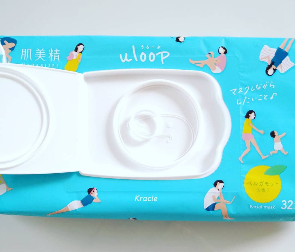 肌美精うるーぷ　おフロあがりマスク/肌美精/シートマスク・パックを使ったクチコミ（2枚目）