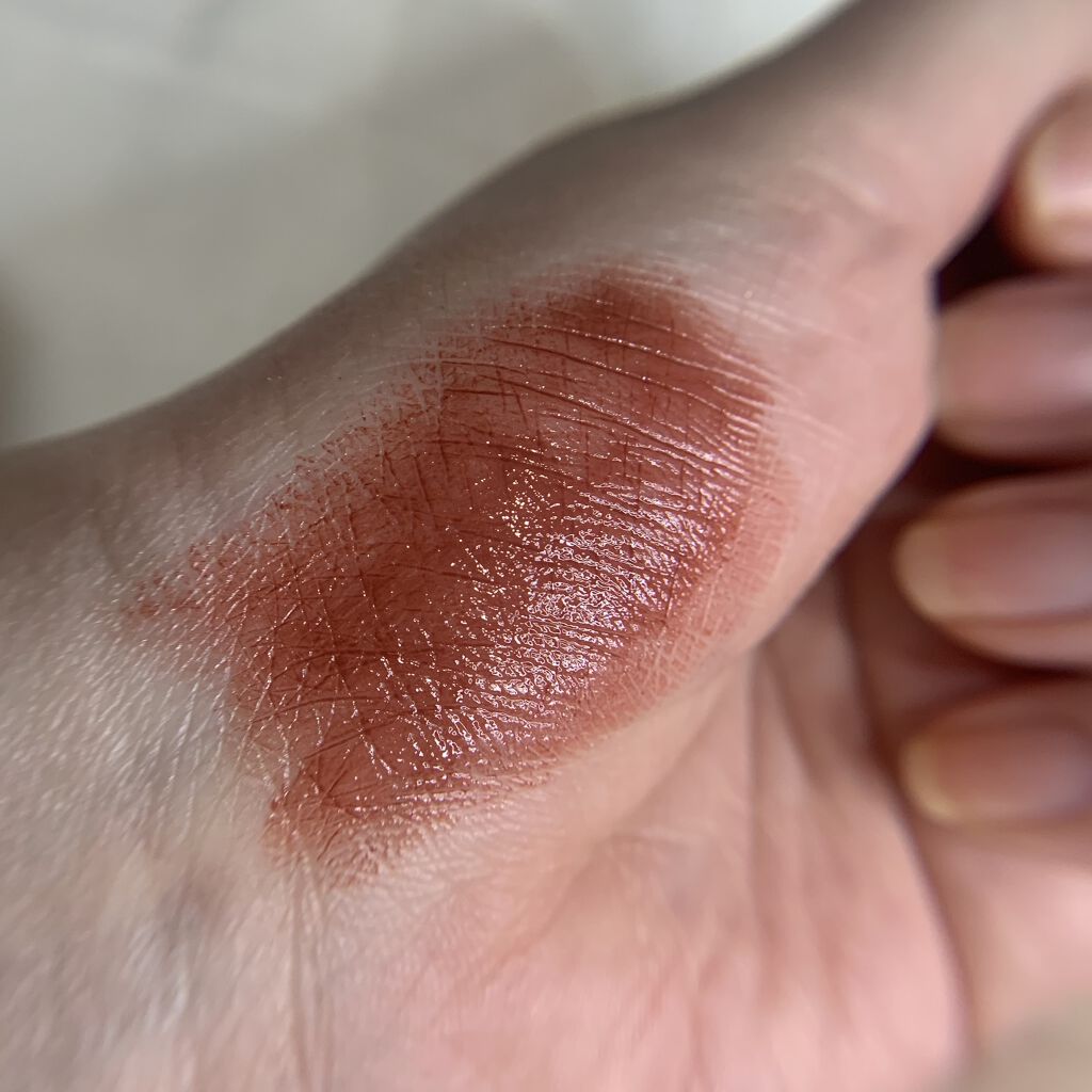 ラスティング リップカラーN 105 ブラウン系/CEZANNE/口紅を使ったクチコミ（3枚目）