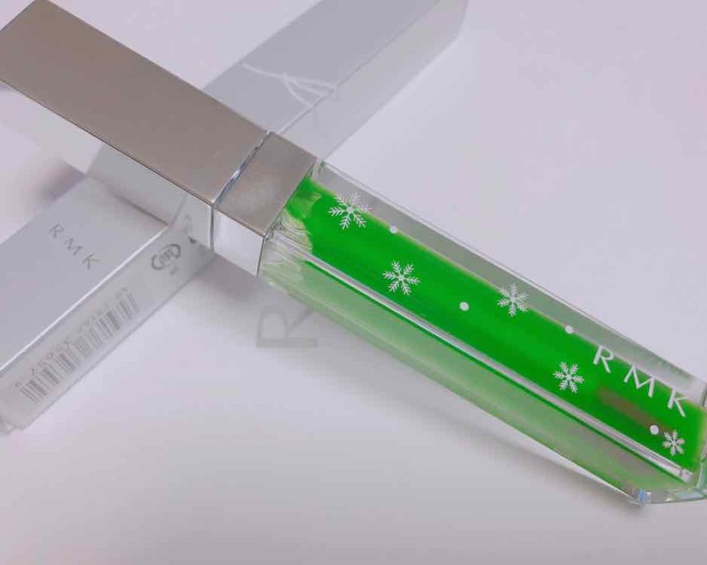 ティンティッド オイルフィットグロス 03 チョコレートミントティー/RMK/リップグロスを使ったクチコミ（1枚目）