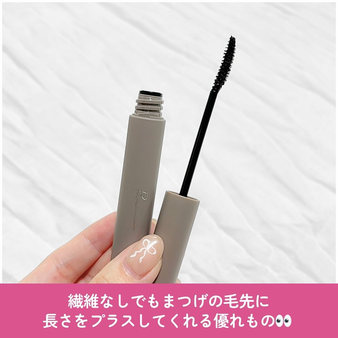 ラッシュキープマスカラ 01 ブラック/Ririmew/マスカラを使ったクチコミ（3枚目）