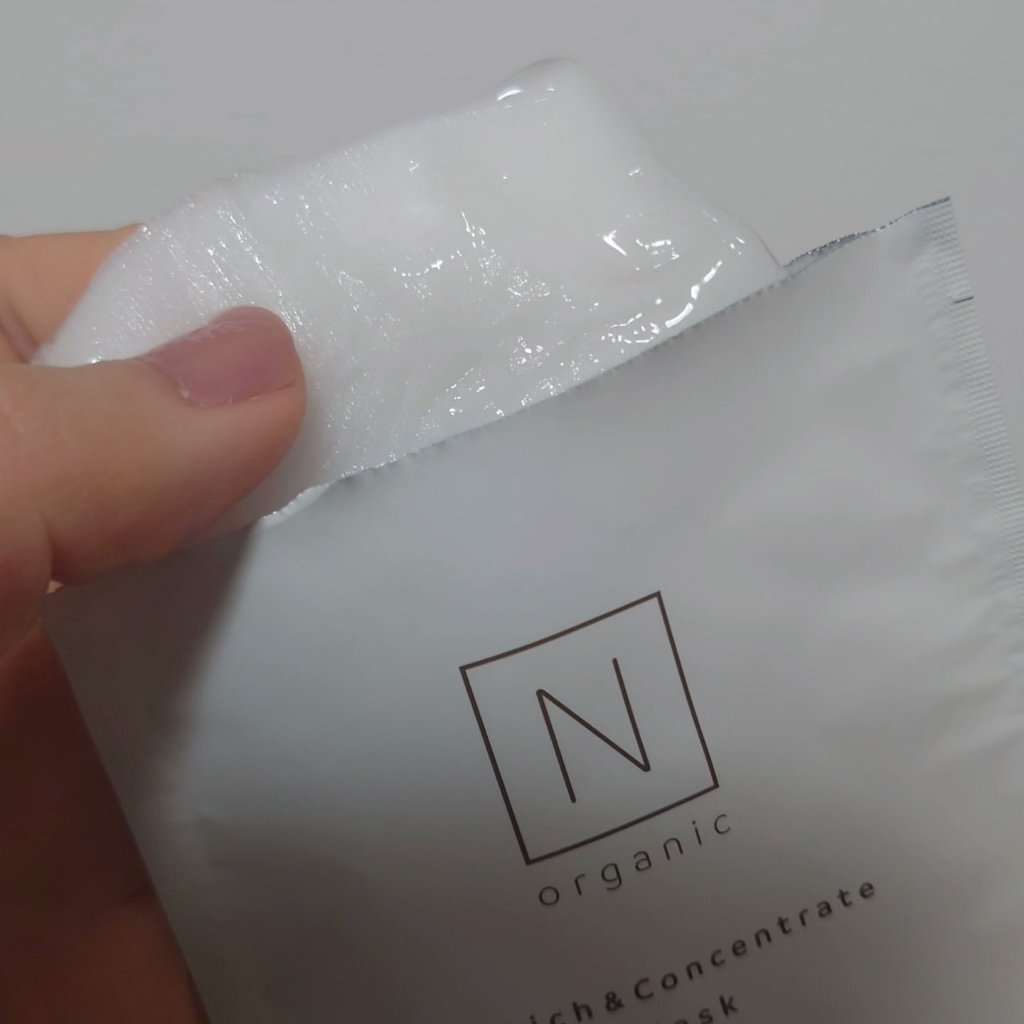 エンリッチ&コンセントレート マスク 4枚入り/Ｎ organic/シートマスク・パックを使ったクチコミ（2枚目）
