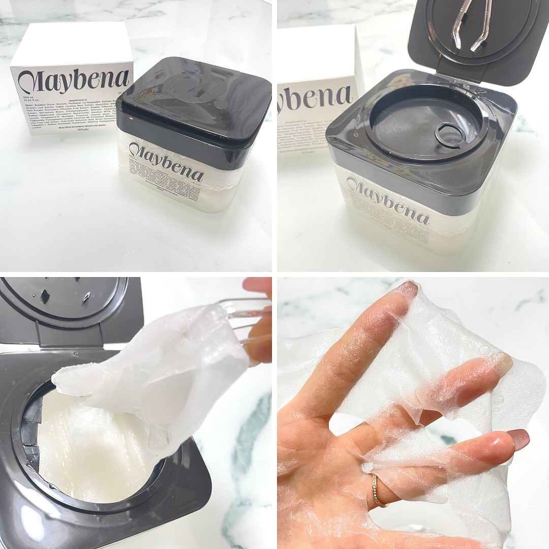 マルチプルインテンシブモイスチャーマスク/MAYBENA/シートマスク・パックを使ったクチコミ（2枚目）